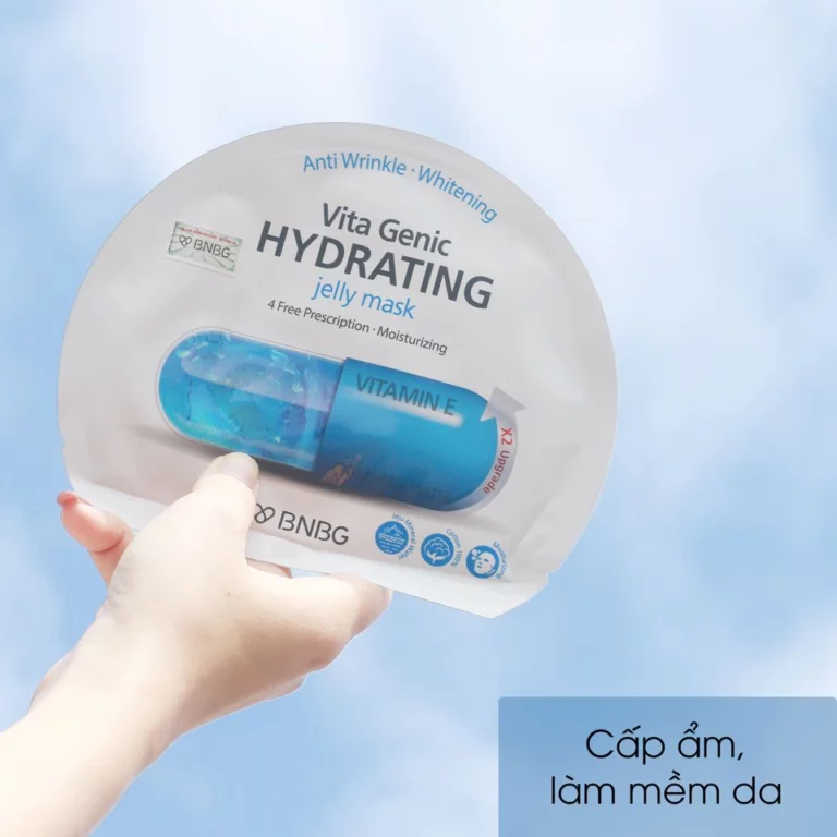 Combo 10 mặt nạ dưỡng ẩm cho da BNBG Hydrating Vita Genic Jelly Mask 30ml
