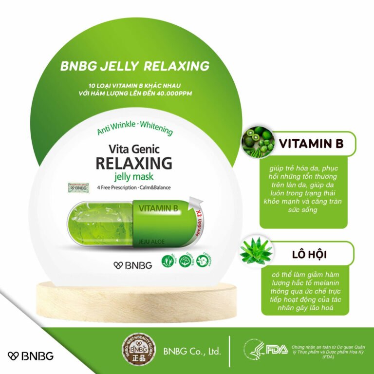 mặt nạ phục hồi da BNBG Vita Genic Relaxing Jelly Mask 30ml